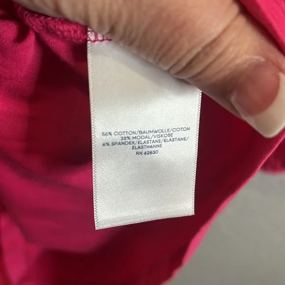 Land’s End Barbie Pink size 2X NWT 3/4 sleeves - Picture 3 of 5